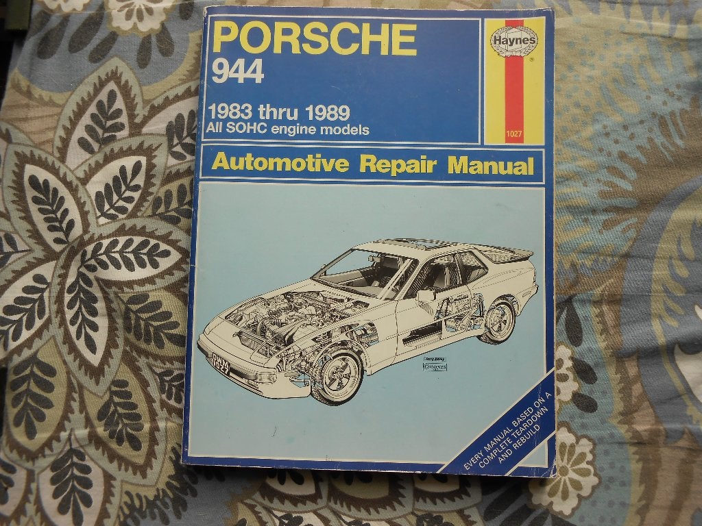 porsche haynes automotive repair manual, Ophalen