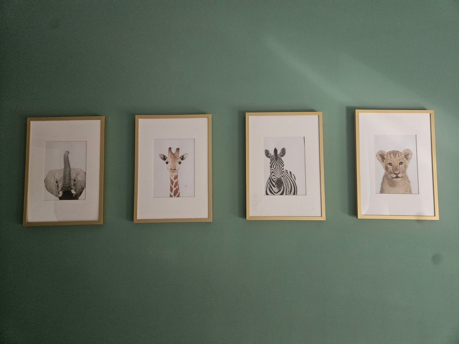 Ikea Lijstjes met schattige dierenposters voor babykamer, Huis en Inrichting, Woonaccessoires | Schilderijen, Tekeningen en Foto's