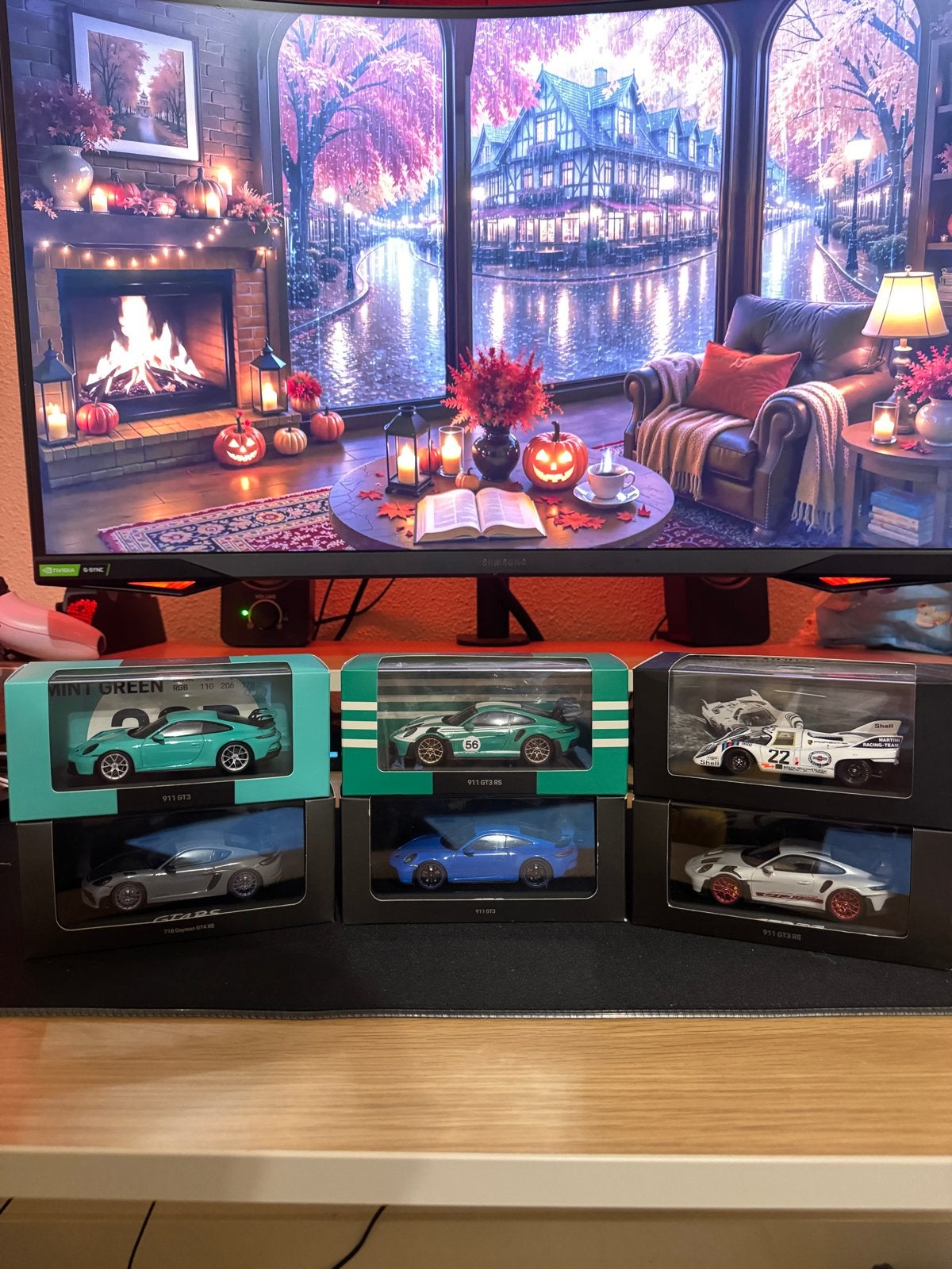 6X originele Porsche modelauto’s 1:43 -  GT3 RS / 917K, Overige merken, Auto, 1:32 tot 1:50, Nieuw