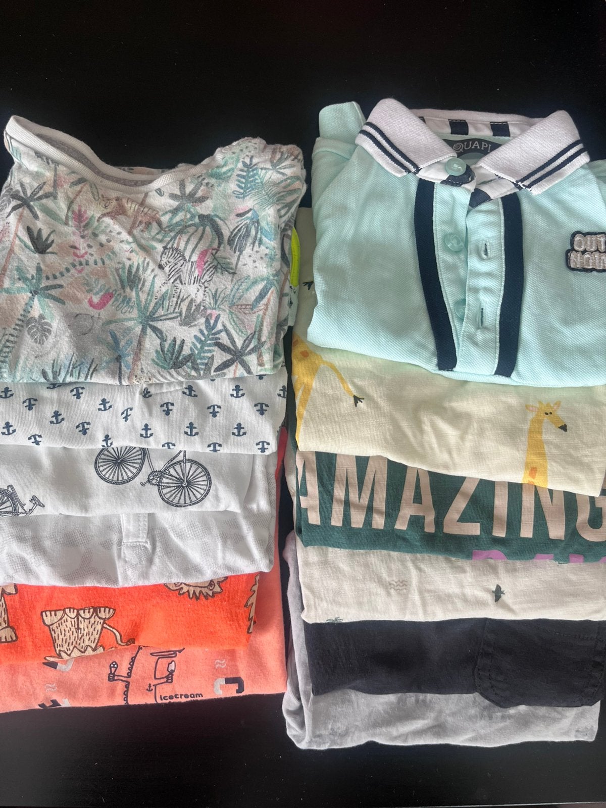 Tas babykleding (jongens) maat 68. Zomer/Winter, Ophalen, Zo goed als nieuw, Maat 68