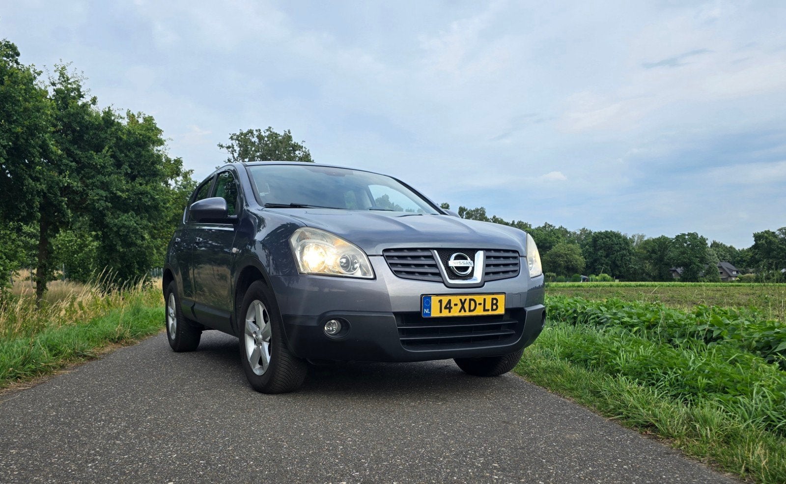 Nissan Qashqai 2.0 2WD 2007 Blauw, Auto's, Nissan, Voorwielaandrijving, Stof, Zwart, 4 cilinders