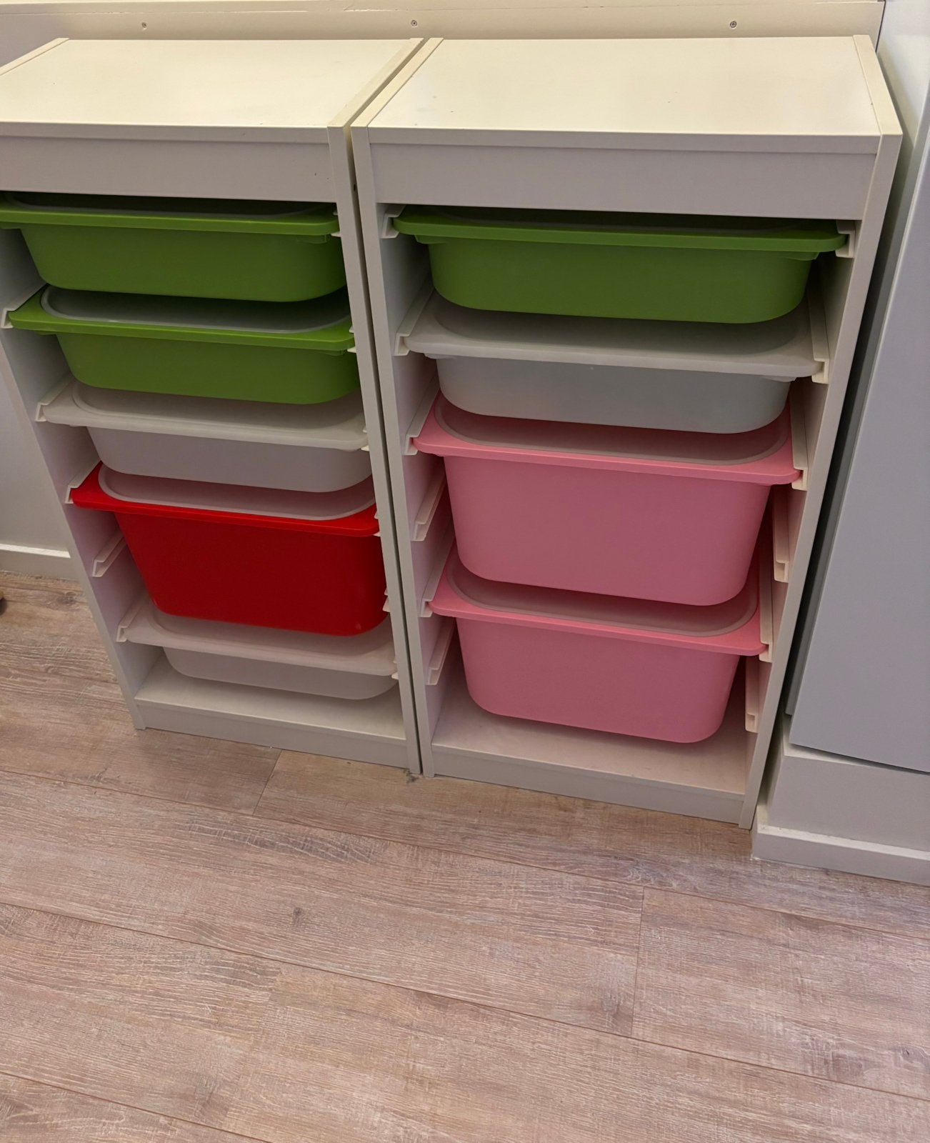 2 trofast kasten Ikea, Ophalen, Gebruikt