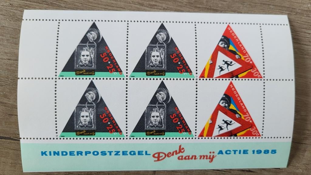 Kinderzegels velletje, Postzegels en Munten, Postzegels | Suriname, Ophalen of Verzenden