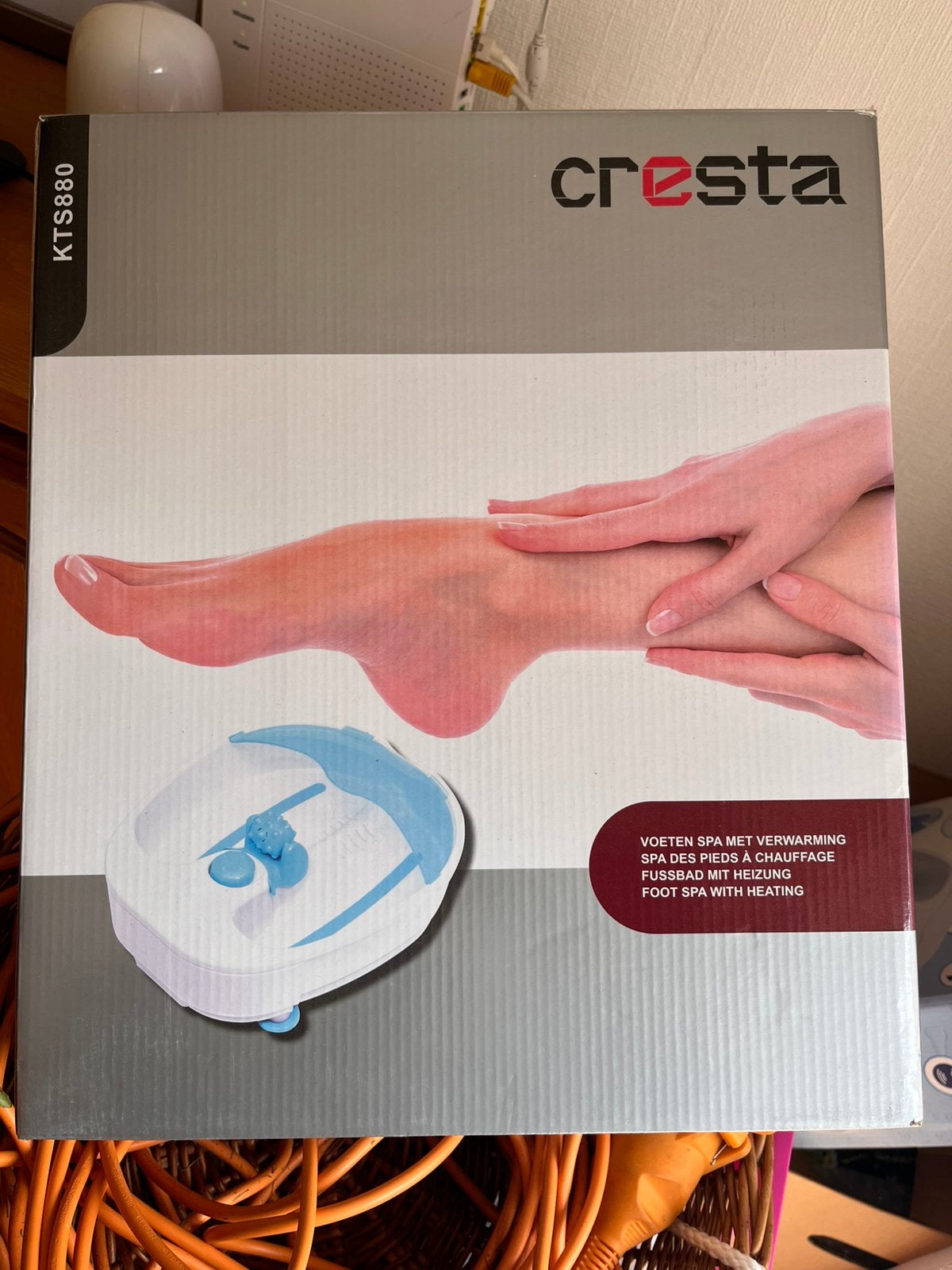 Cresta Voeten Spa met Verwarming KTS880, Ophalen, Gebruikt, Hand- en Voetverzorging