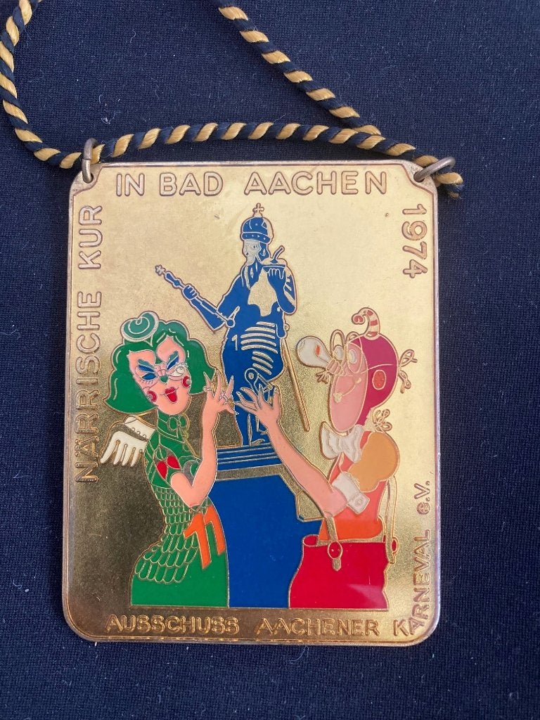 Carnaval onderscheidingen AAK Aachen/Aken, Ophalen of Verzenden, Overige materialen