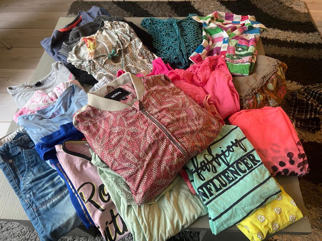 17-Delig pakketje meidenkleding mt 158/164 voor 12,50 !!!, Ophalen of Verzenden, Gebruikt, Maat 158