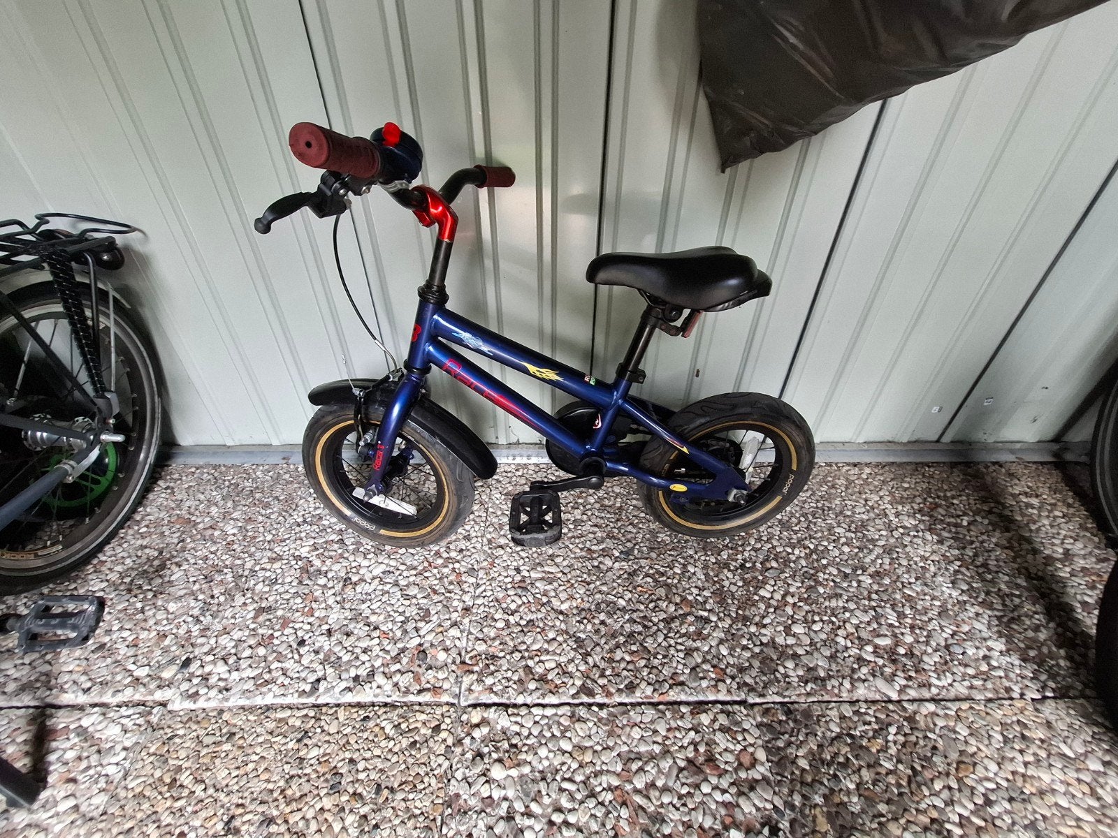 Kinderfiets 12 inch - Blauw, Fietsen en Brommers, Fietsen | Kinderfietsjes, Ophalen, Gebruikt, Minder dan 16 inch
