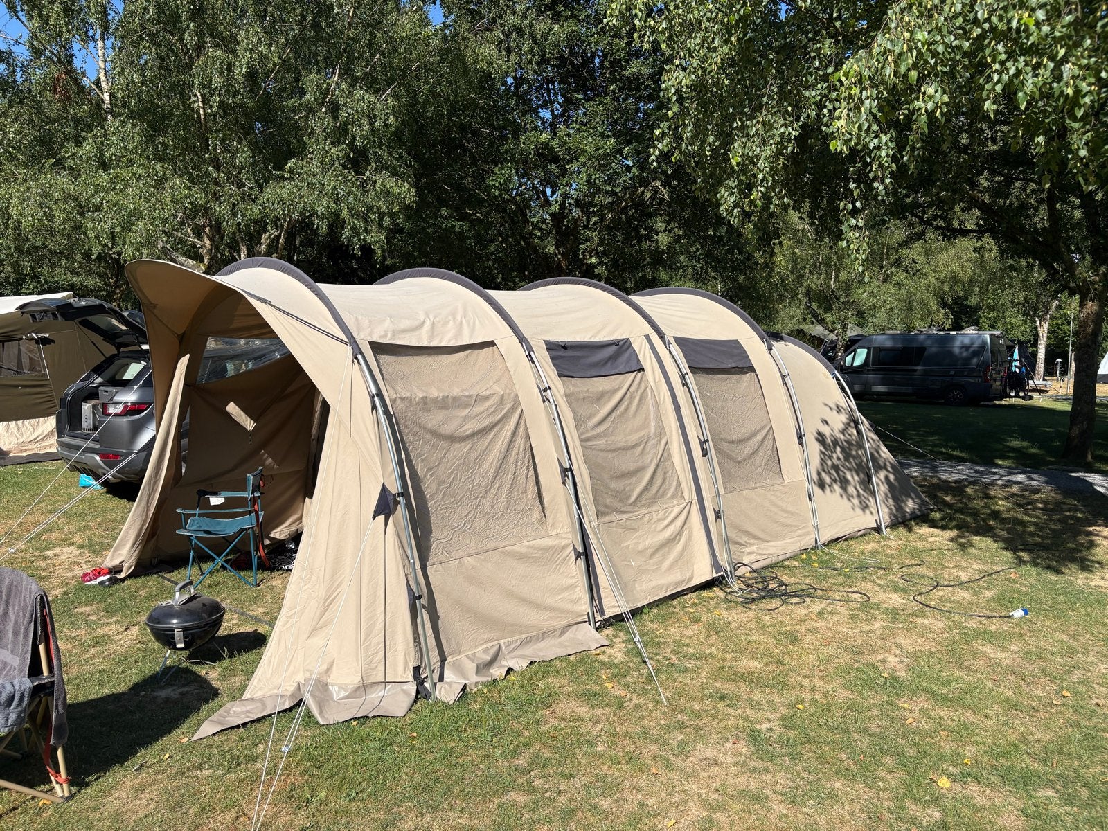 Redwood Birch 4 tunneltent, Caravans en Kamperen, Tenten, Ophalen, Gebruikt, Tot en met 4