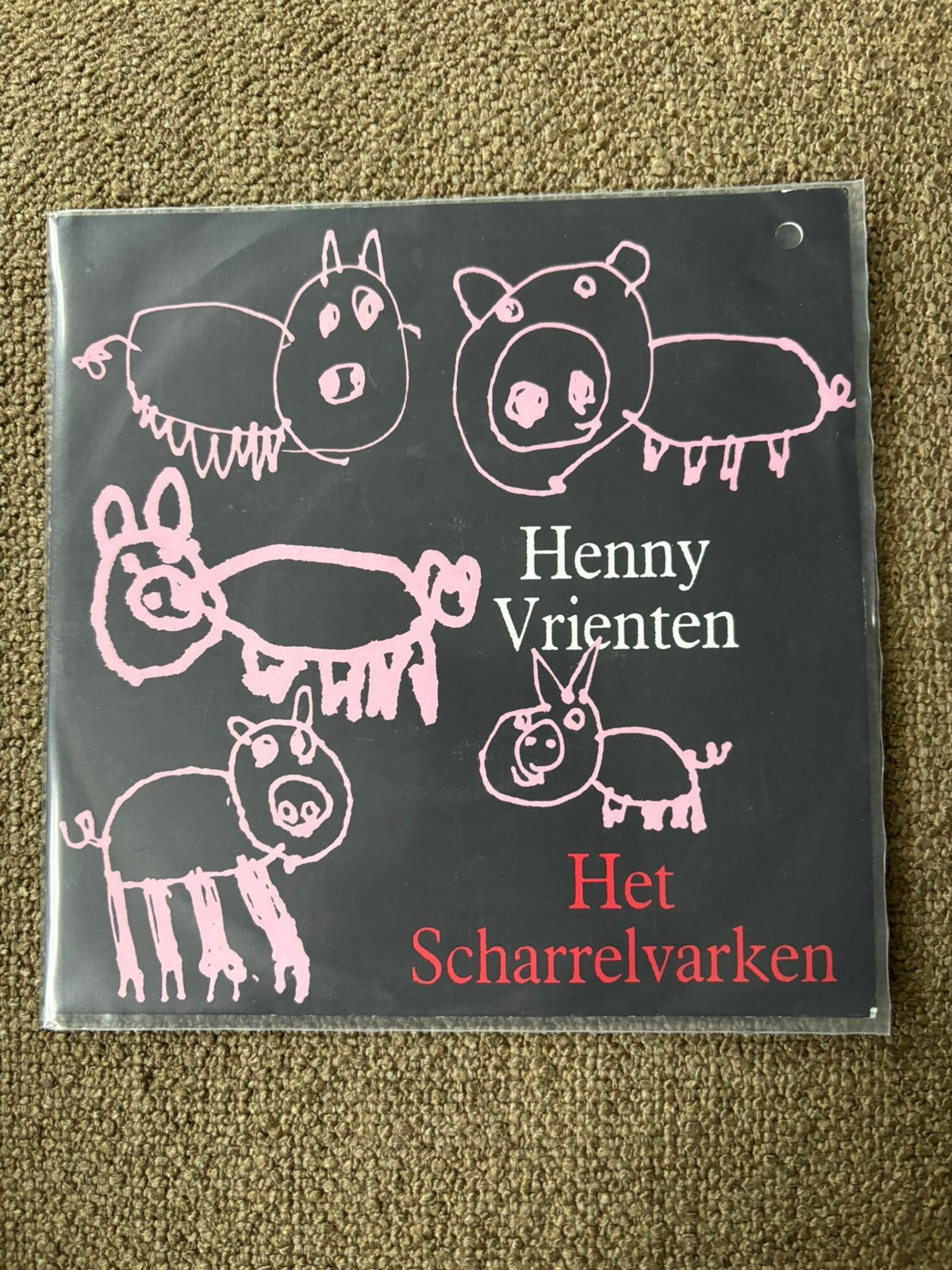 Henny Vrienten - Het Scharrelvarken, Ophalen of Verzenden, Gebruikt, 7 inch, Nederlandstalig