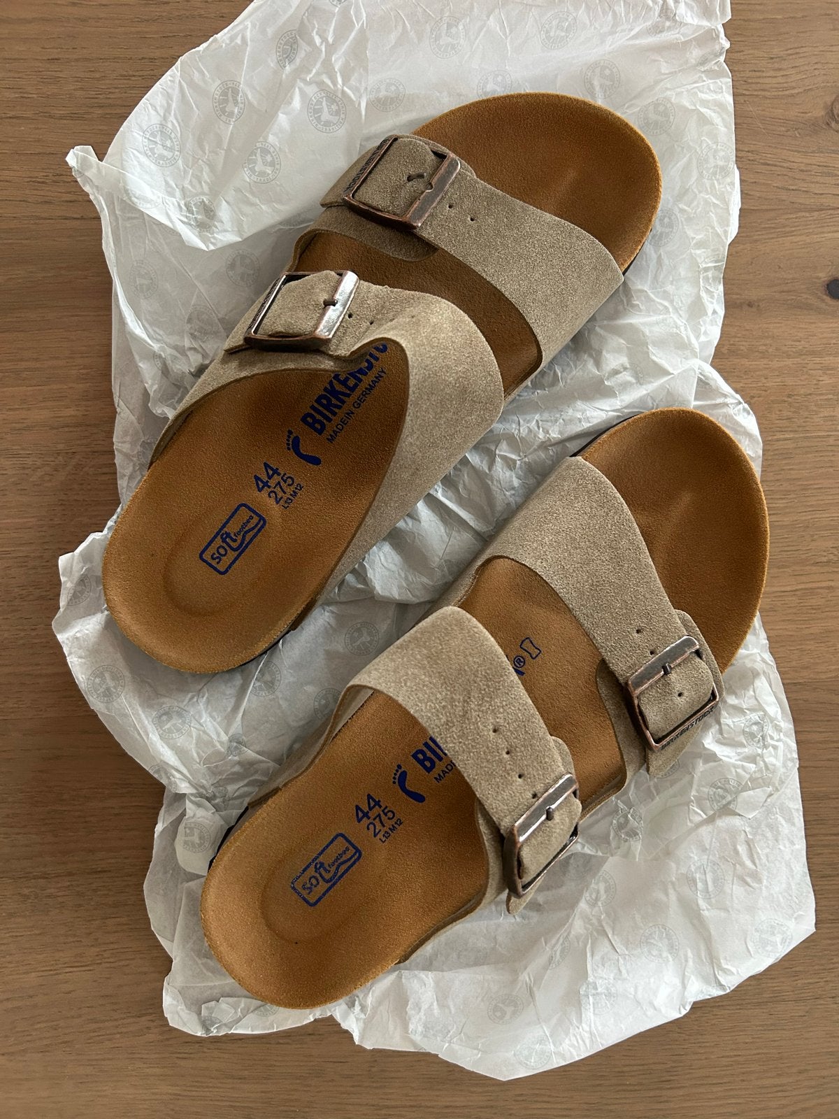 Birkenstock Arizona - Maat 44 - Suede voetbed, Ophalen of Verzenden, Nieuw, Sandalen of Muiltjes