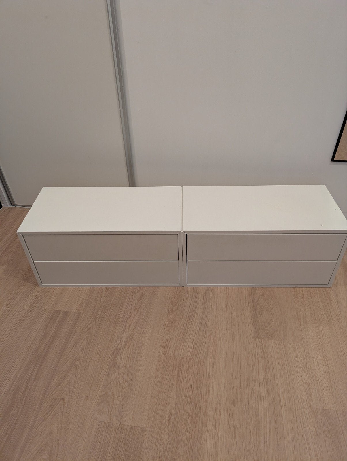 Ikea Eket Kasten - Wit, Zo goed als nieuw, Huis en Inrichting, Ophalen, 50 tot 100 cm, Zo goed als nieuw, Minder dan 100 cm