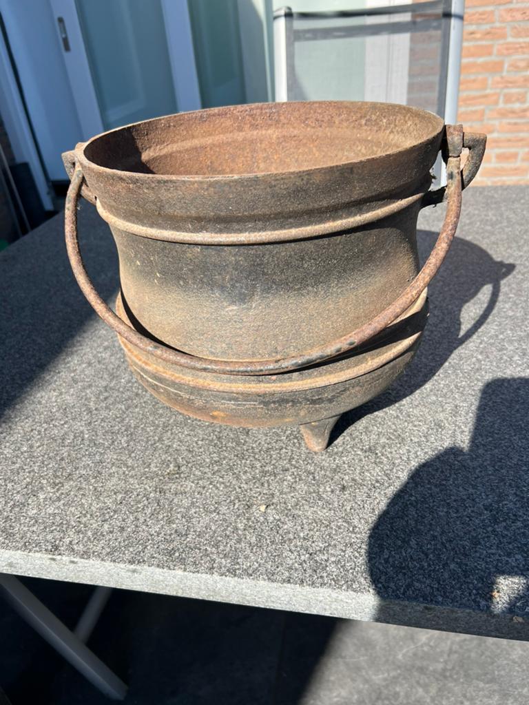 7 heksen ketels, Tuin en Terras, Ophalen, Kunststof, Minder dan 30 cm, Rond