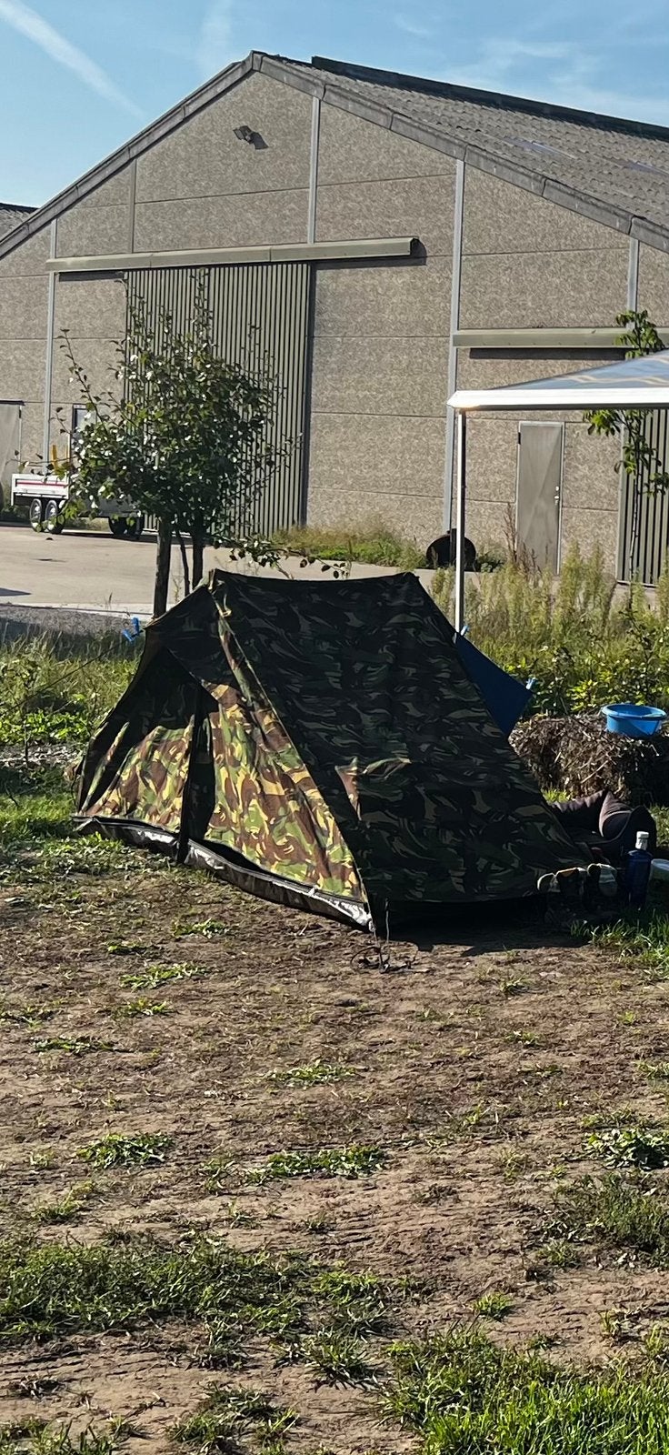 3x Leger pup tent, Ophalen of Verzenden, Gebruikt, Tot en met 2