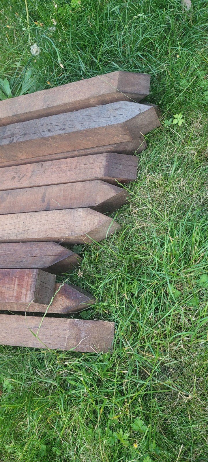 FSC 100% Azobe Hardhouten Paal Ruw 6x6 cm - 300 cm, Tuin en Terras, Palen, Balken en Planken, Ophalen, Palen, Nieuw, Hardhout
