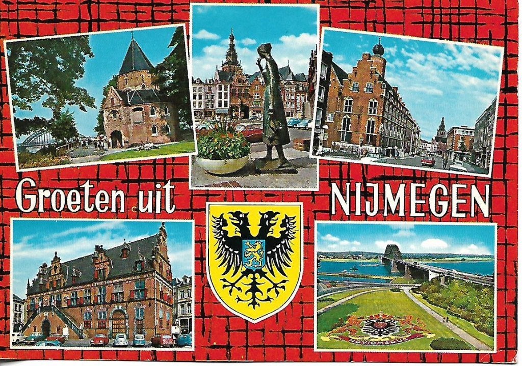 Nijmegen- -5-luik., Verzenden, 1960 tot 1980, Gelopen, Gelderland
