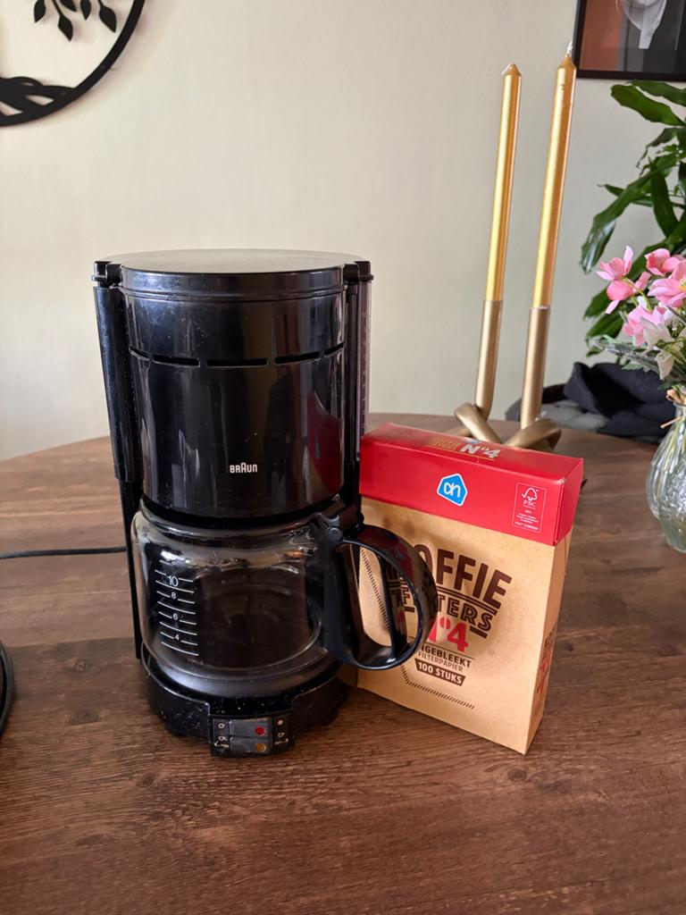 Braun koffiezetapparaat - Klassiek en functioneel, Ophalen of Verzenden, Zo goed als nieuw