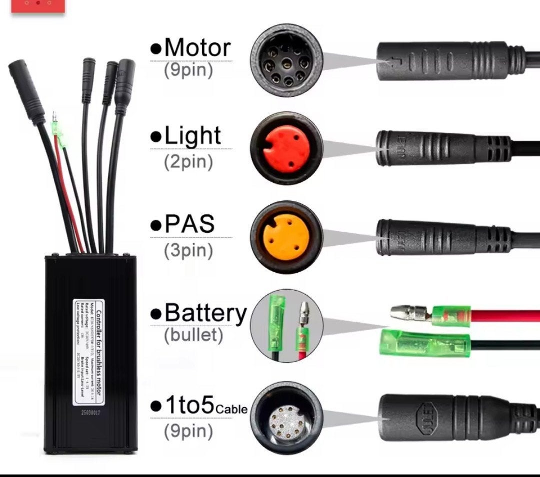 E-bike Controller incl Display, Ophalen of Verzenden, Motor
