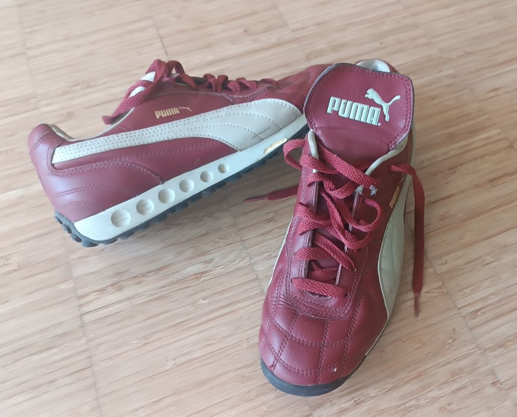 Vintage Puma sneakers bordeaux/creme – maat EU 40,5, Kleding | Dames, Schoenen, Puma, Ophalen of Verzenden, Sneakers of Gympen