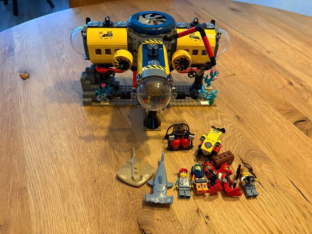 Lego City Diepzee Onderzoeksschip 60265, City, Lego, Ophalen of Verzenden, Zo goed als nieuw