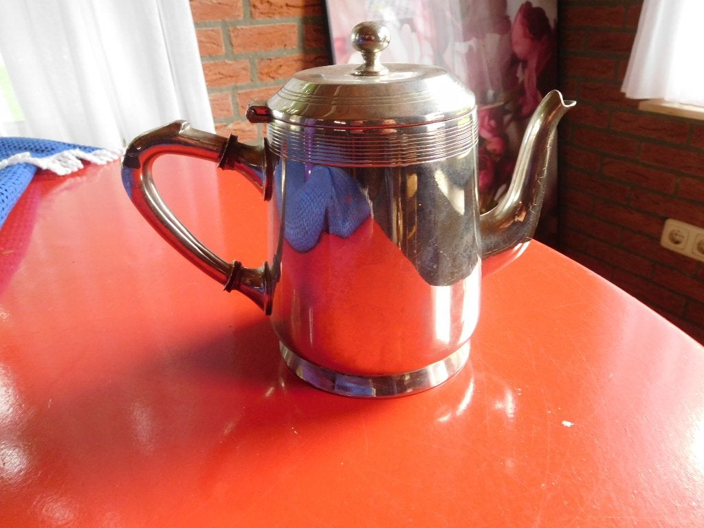 Tinnen RIO Tiel theepot, Ophalen of Verzenden