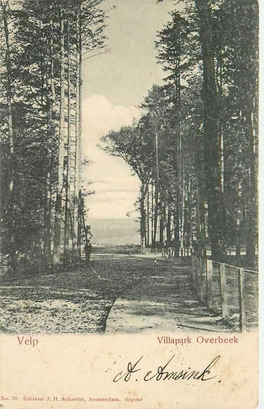 380-318-001 Velp Villapark Overbeek, Verzenden, Voor 1920, Gelderland