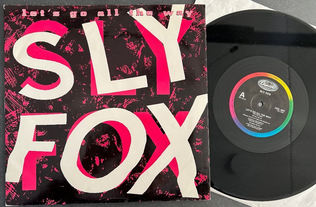 SLY FOX - Let's go all the way ( 12# ), Ophalen of Verzenden, Zo goed als nieuw, 12 inch