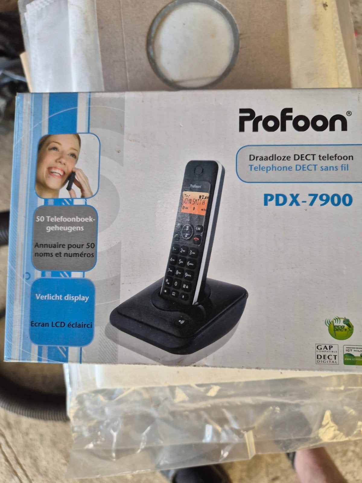 Profoon PDX-7900 Draadloze DECT telefoon - Nieuw in doos, Ophalen of Verzenden, Nieuw, 1 handset