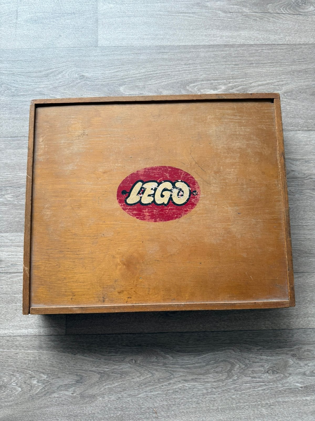 Vintage Lego kist zonder inlay, Ophalen of Verzenden, Zo goed als nieuw, Lego