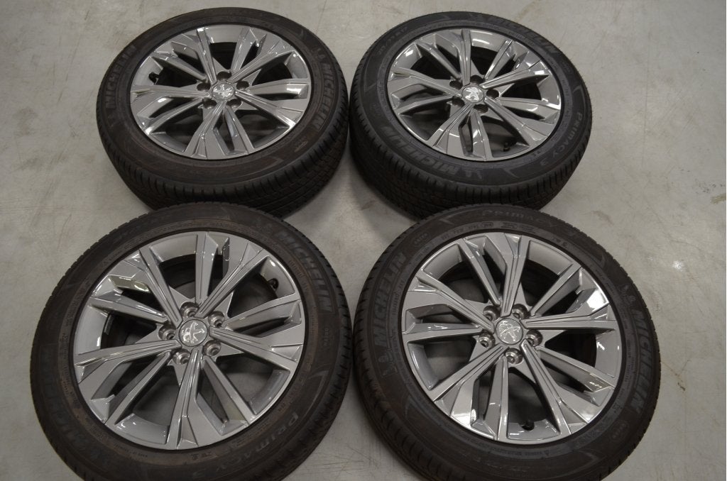 17" Peugeot 508 Velgen 5x108 ET40 65.1 + Zomerbanden, Niet ingevuld, Banden en Velgen, Niet ingevuld, 17 inch