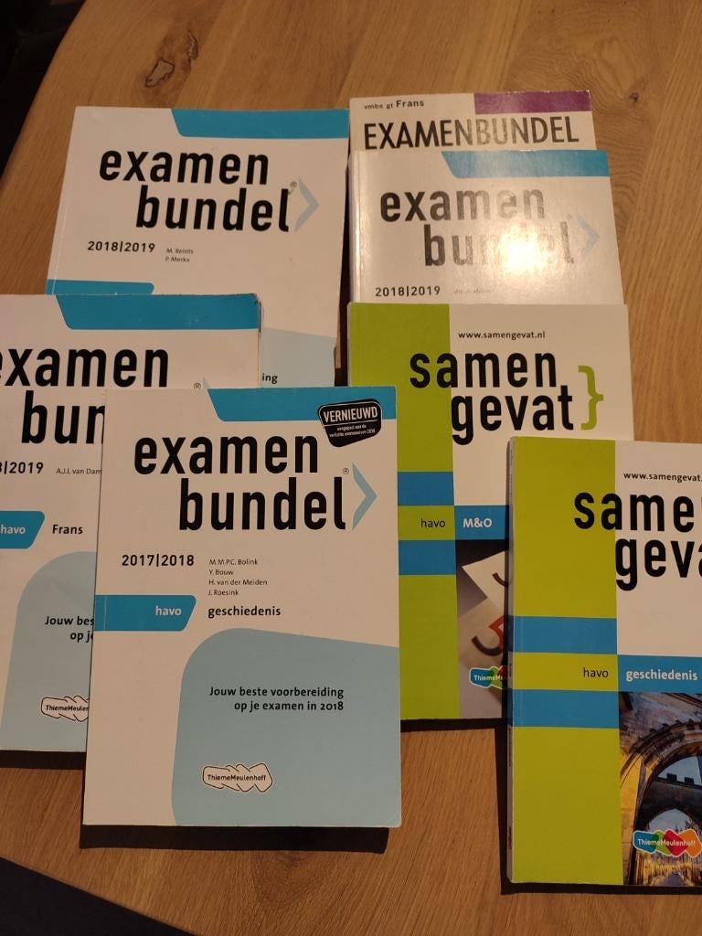 examenbundels havo, NL, Wis. A, Economie, M&O, geschiedenis, Ophalen of Verzenden, Gelezen, HAVO, Economie