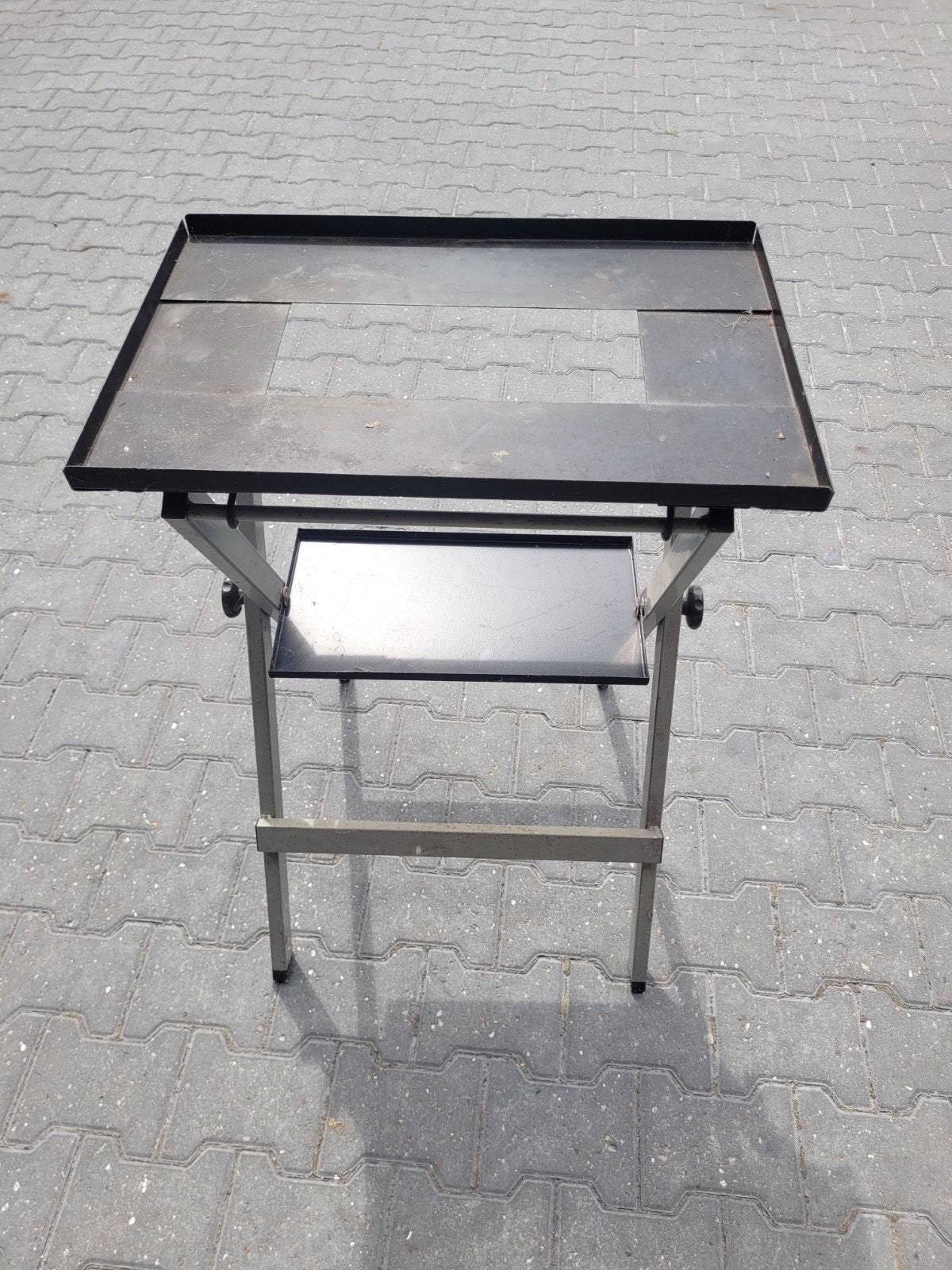 Opvouwbare BBQ standaard / tafel, Ophalen, Gebruikt