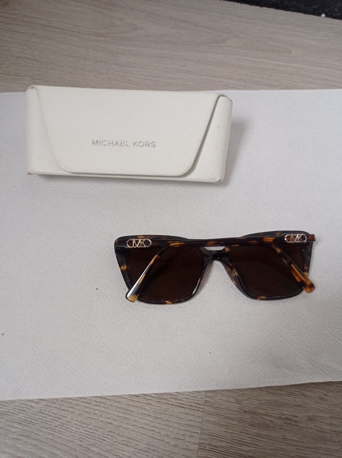 Michael Kors MK 4110U Avila Zonnebril Bio-Based Acetaat, Overige merken, Gebruikt, Zonnebril, Bruin