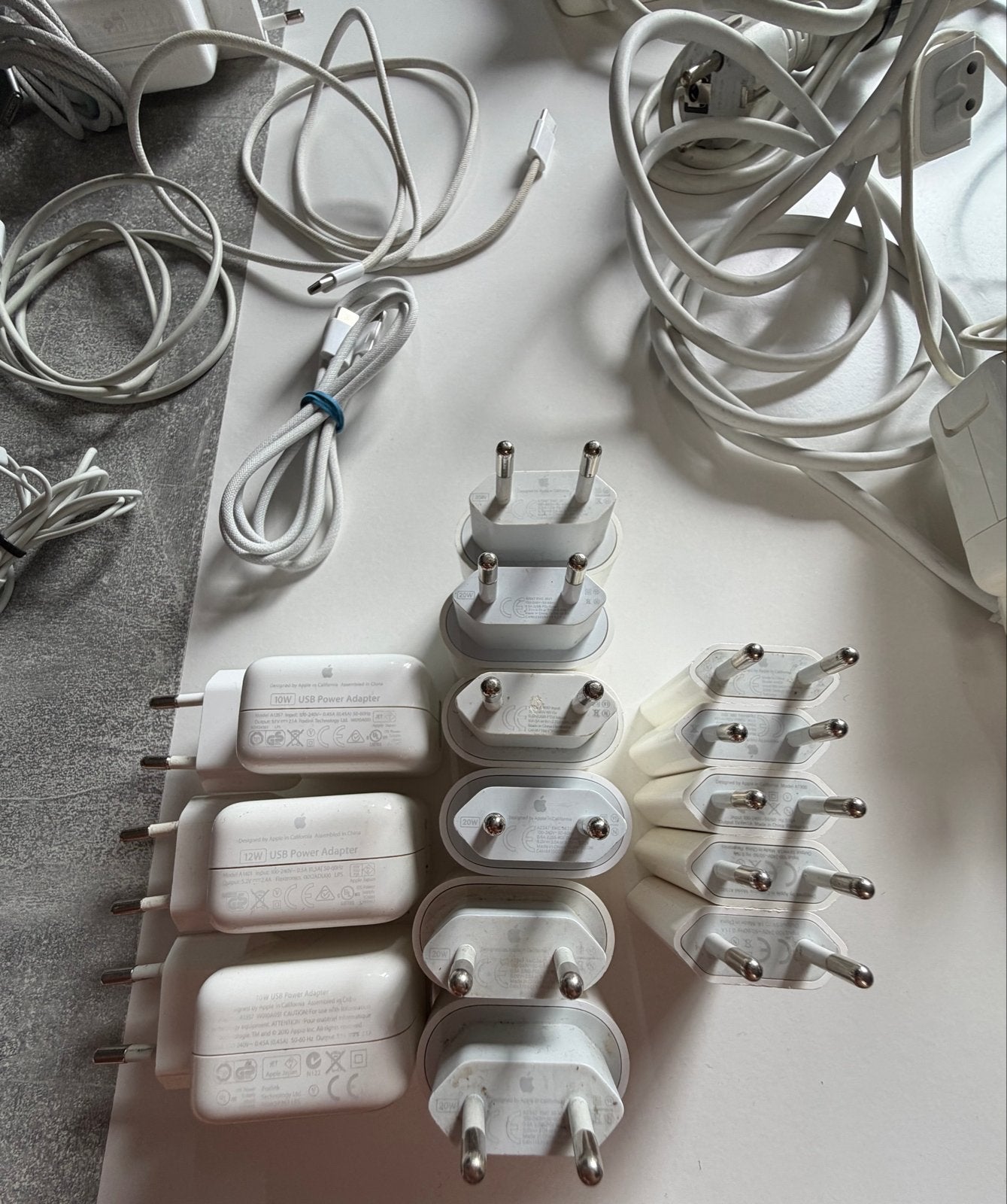 Diverse Apple Opladers en Adapters (USB-C, MagSafe), Computers en Software, Laptop-opladers, Ophalen of Verzenden, Gebruikt