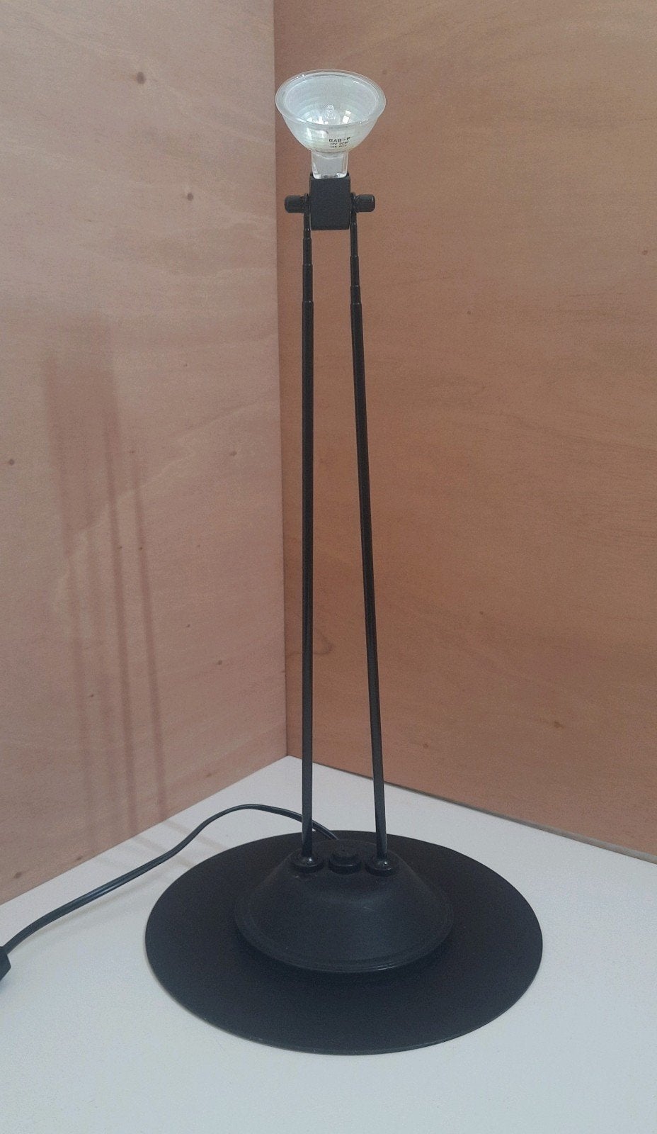 Vloerlamp tafellamp IKEA type VIG,lees de beschrijving, Ophalen of Verzenden, Zo goed als nieuw, Metaal, 100 tot 150 cm
