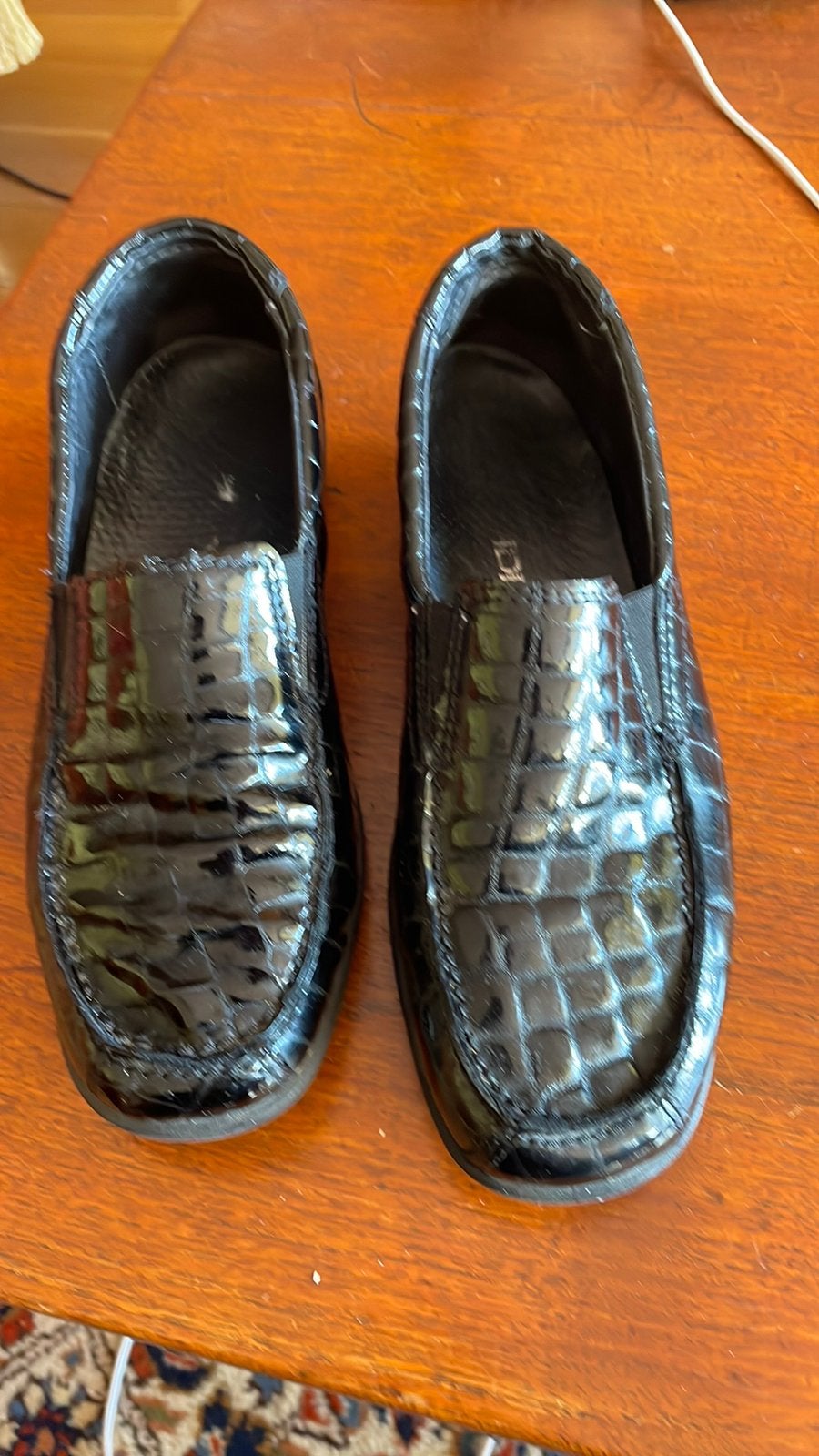 Rohde zwarte lakschoenen 37,5, Kleding | Dames, Schoenen, Ophalen, Gedragen, Zwart