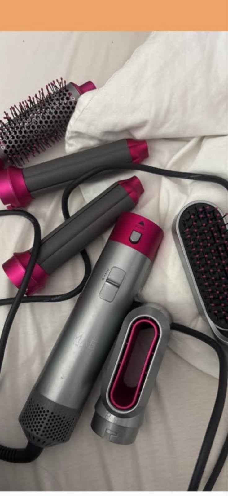Haarstyler set - krachtig en werkt perfect, Ophalen of Verzenden, Gebruikt, Haarverzorging