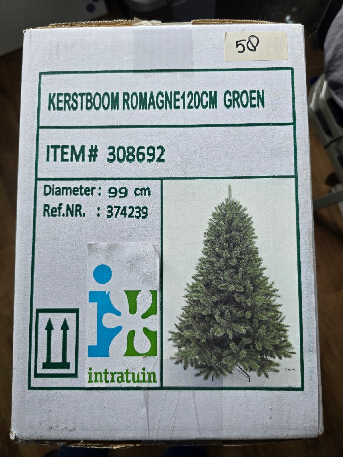 nieuw kerstboom romagne, Ophalen, Nieuw