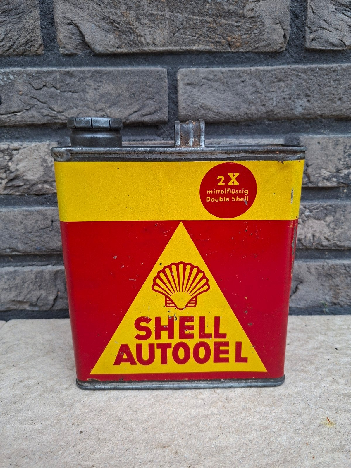 zeldzaam SHELL AUTOOEL blik, Ophalen of Verzenden, Gebruikt, Overige