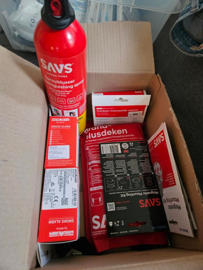 Brandpreventiepakket, Ophalen of Verzenden, Nieuw
