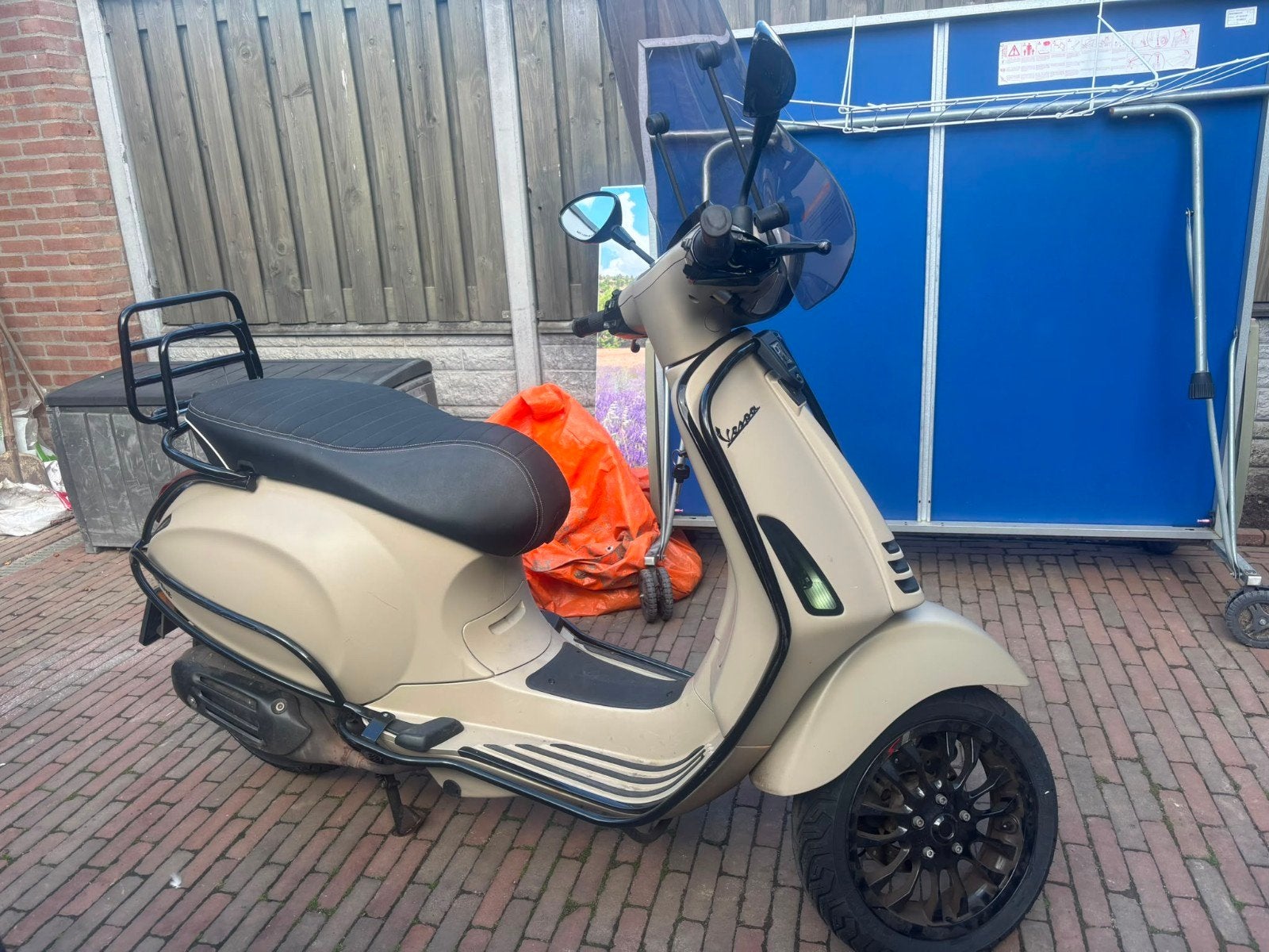 Vespa Sprint dessert storm in zeer goede staat, Ophalen, Overige modellen, Maximaal 45 km/u, Zo goed als nieuw