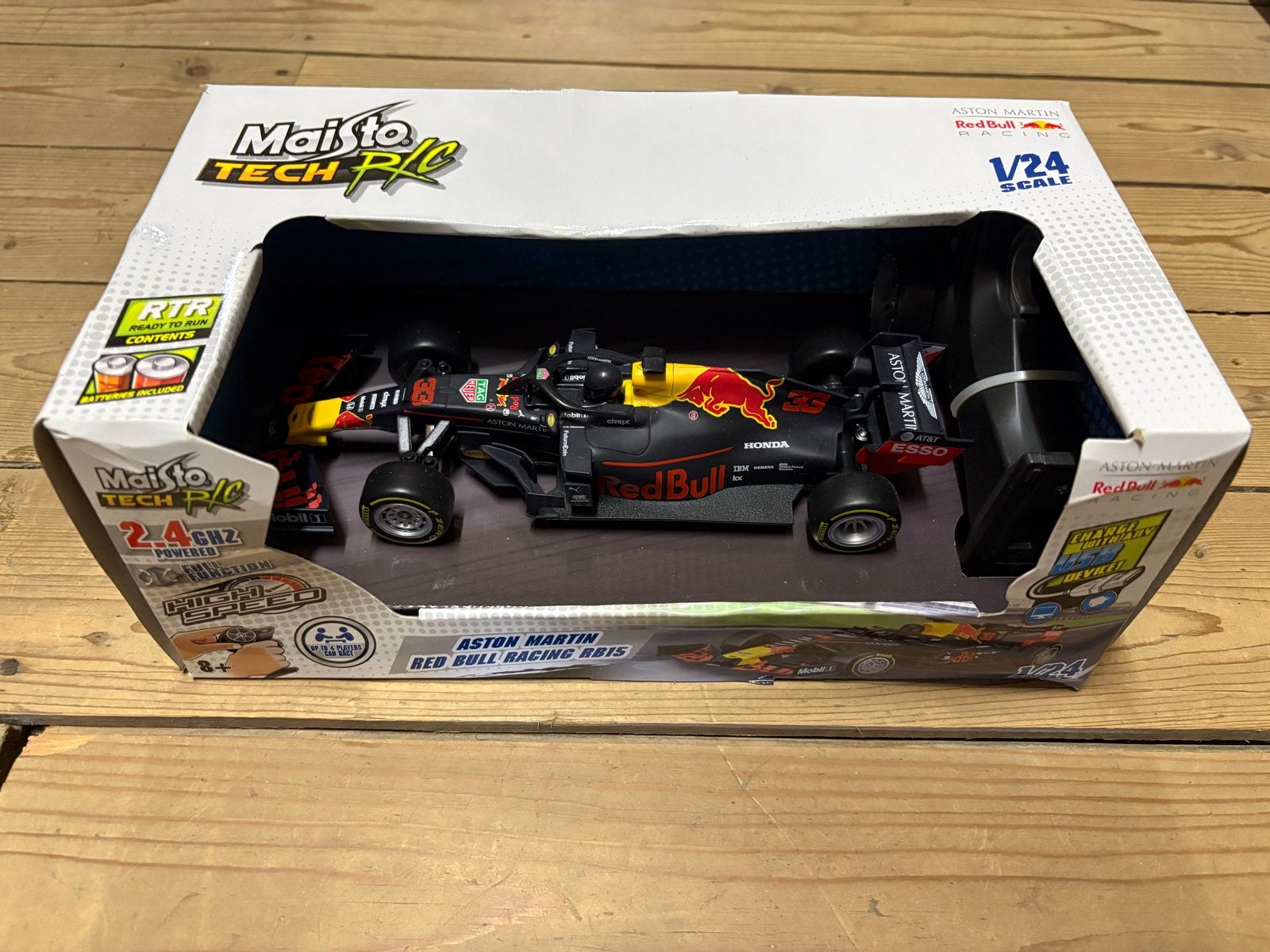 Nieuwe Maisto Tech RC Red Bull Racing RB15 1:24, Elektro, Nieuw, Ophalen of Verzenden, Auto onroad