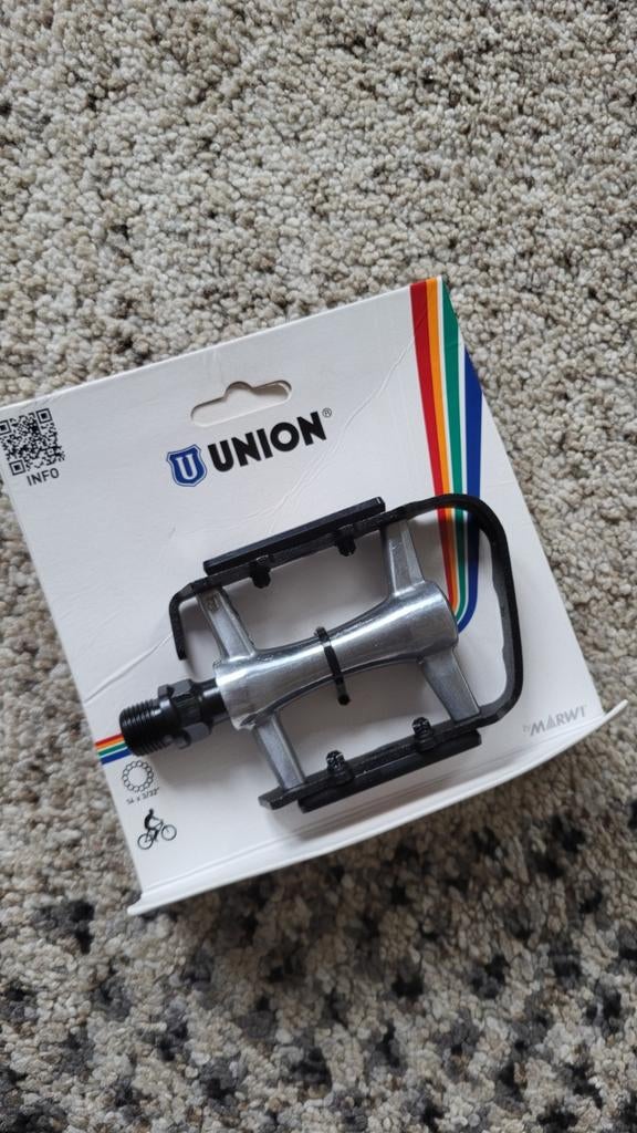 Union Pedalen 2662 ATB/Hybride Zwart/Zilver, Nieuw, Union, Toerfiets, Ophalen