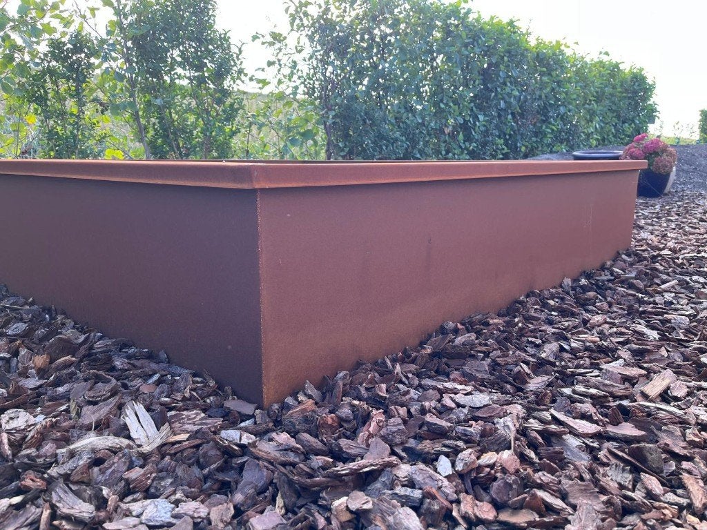 Cortenstaal producten, Ophalen, 100 cm of meer, Vierkant, Nieuw