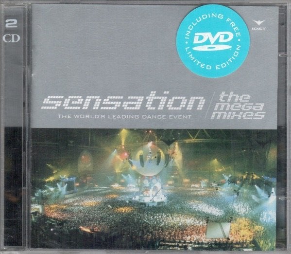 Sensation The Megamixes 2CD + DVD Limited Edition Dance, Inclusief DVD, Dance, Ophalen of Verzenden, Zo goed als nieuw