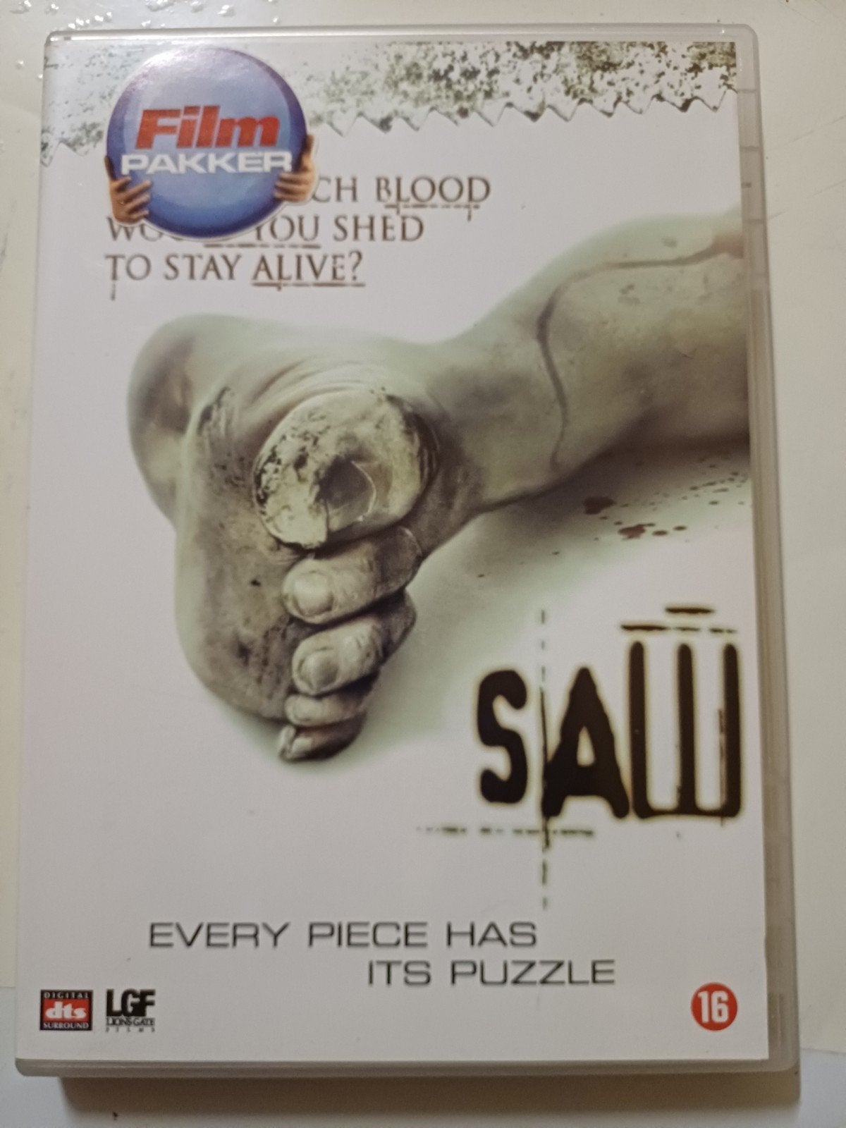 Saw, Vanaf 16 jaar, Ophalen of Verzenden, Zo goed als nieuw