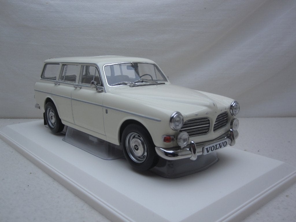 Volvo 121 Amazon Break 1966 Wit 1:18 Norev, Ophalen of Verzenden, Nieuw, Auto, Norev
