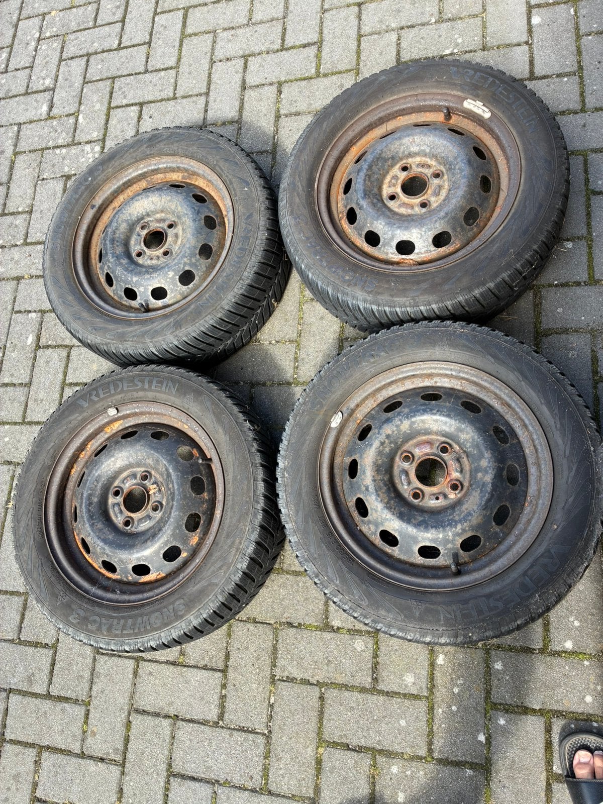 Winterset , Agila, Splash, Alto, Pikzo, Auto-onderdelen, Ophalen, Gebruikt, 15 inch, Banden en Velgen