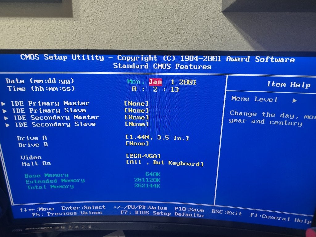 MSI 845 Pro2 (Gereviseerd) + P4 2.0A + 256MB SDRAM, Werkend, Ophalen