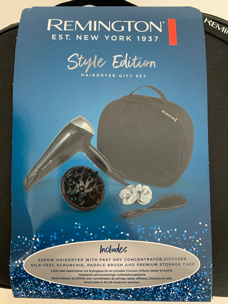 Remington Föhn Style Edition Reisset - Nieuw in verpakking, Ophalen, Nieuw, Haarverzorging