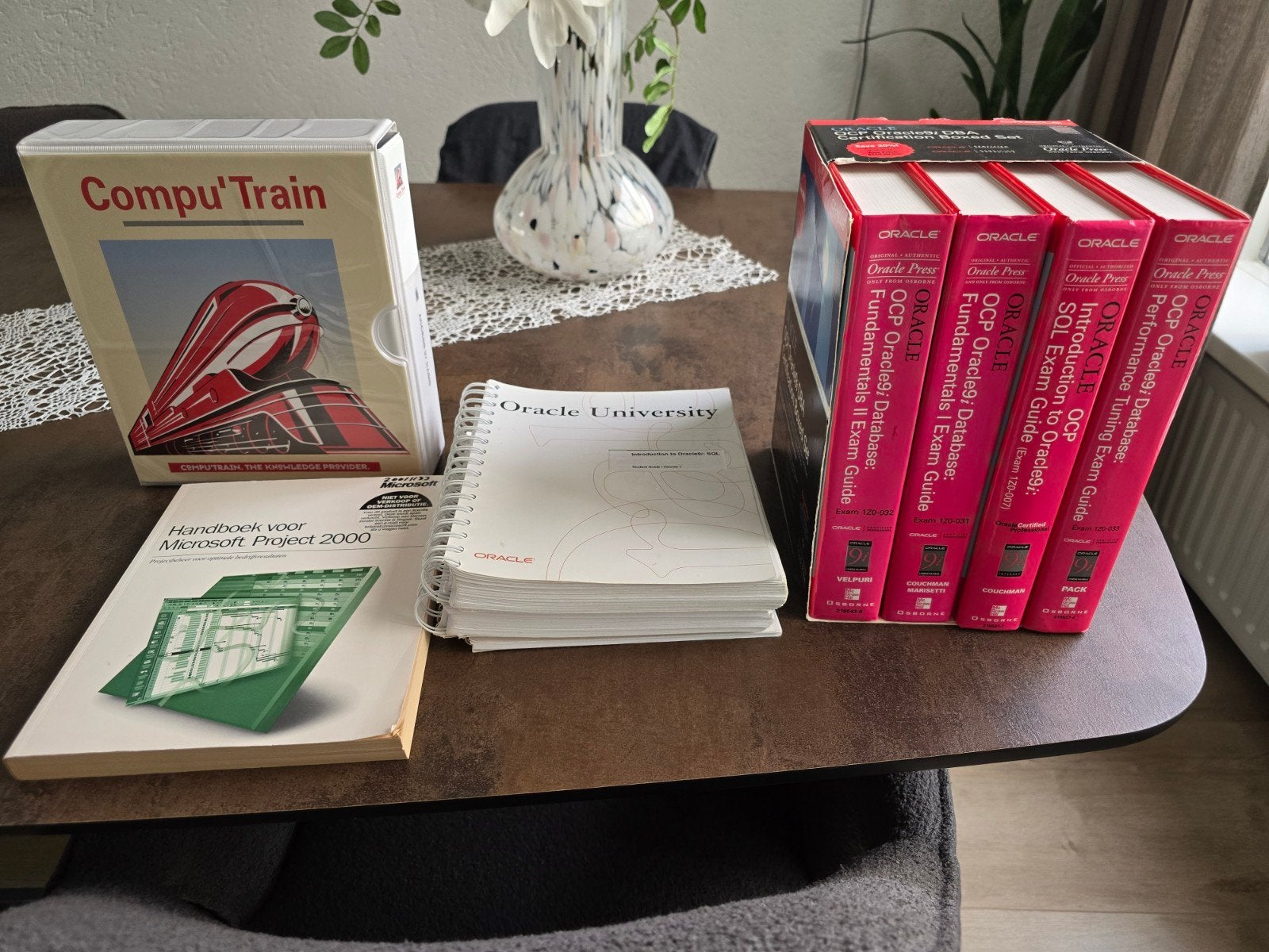 Grote vintage IT & Database verzameling- Oracle, Microsoft, Ophalen of Verzenden